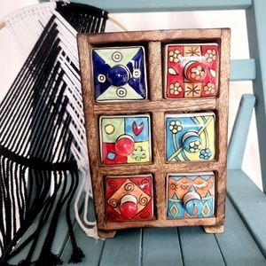 BOHO apothecary chest